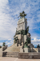 HAVANA, CUBA - FEB 21, 2016: Antonio Maceo monument in Havana.