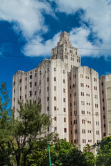  Jose Serrano building in Vedado neighborhood of Havana.