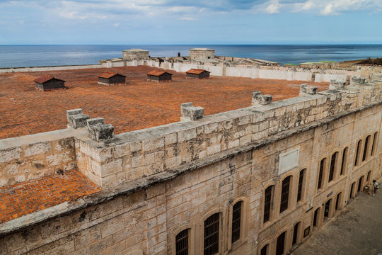 Morro castle in Havana, Cuba