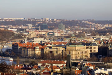 Obraz premium View on Prague City, Czech Republic