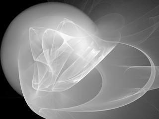 Abstract fractal background