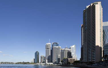 Brisbane Riverside Business District.