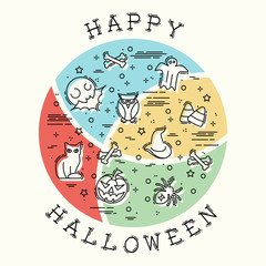 Halloween illustration 