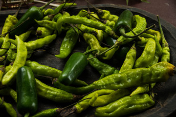 Drying Peppers 