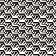 Seamless pattern with lines lattice. Vector abstract geometric background. Stylish structure