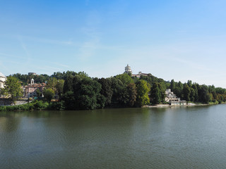 Fototapeta na wymiar River Po in Turin