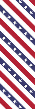 American flag frame concept
