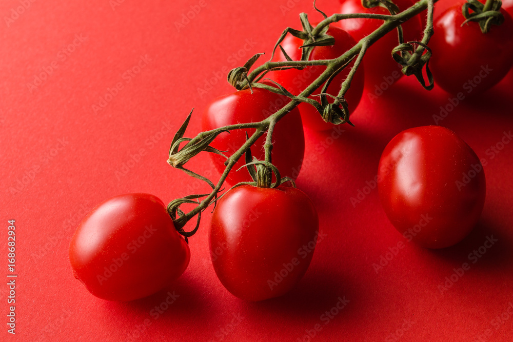 Wall mural group of cherry tomatoes