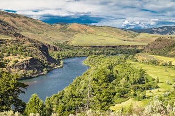 Obraz na płótnie Canvas Snake River Valley in Idaho