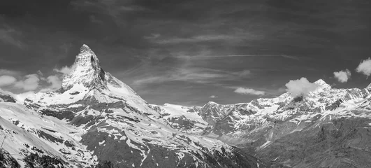 Crédence de cuisine en verre imprimé Cervin Panorama of Mountain Matterhorn, Zermatt, Switzerland