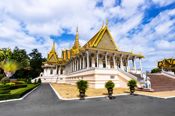 Royal Palace Chanchhaya Pavilion in Phnom Penh, Cambodia.