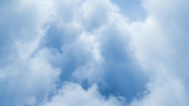 Flying through the clouds loop