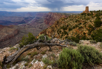 Watchtower at the Grand Canyon