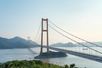 Fototapeta na wymiar zhoushan xihoumen bridge
