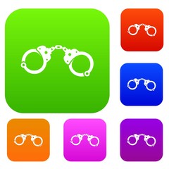 Handcuffs set collection