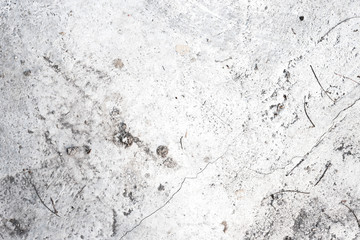 Dirty cracked white concrete texture