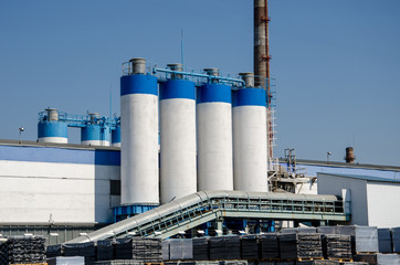 Tanks in the factory