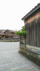 北前船の里　橋立の街並み