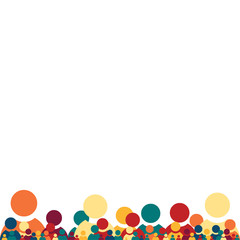 vector illustration of People background