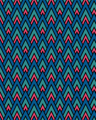 Seamless abstract pattern with sharp lines