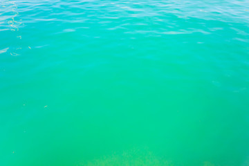 Green sea surface,waving water surface of the sea background.