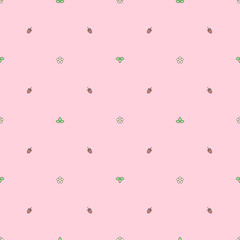 vector seamless pattern. Sweets concept. 039