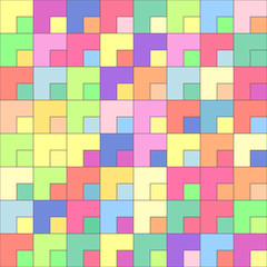 vector mosaic seamless pattern. Geometric texture concept. 074