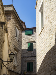 Fototapeta na wymiar Vicolo di Trogir ( Croazia )