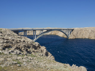 Costa croata isola di Pag