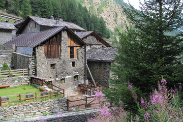 Saint-Rhémy-en-Bosses, val d'Aoste, Italie