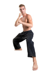 Fototapeta premium Martial arts student