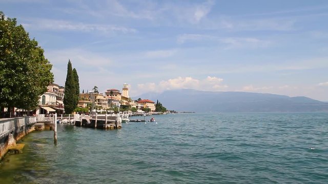 Gardone Rivera sul lago di Garda in provincia di Brescia Lombardia Italia Italy