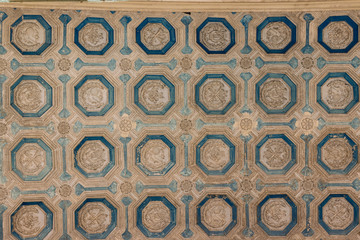 Digital fresco: antique ceiling