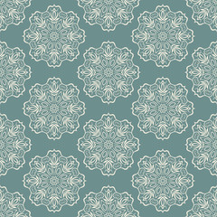 Arabic, islamic, indian seamless pattern