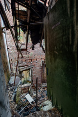 Collapsing Room - Abandoned Hospital & Nursing Home