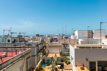Dachy i tarasy w Cadiz, Hiszpania © Kamil_k2p