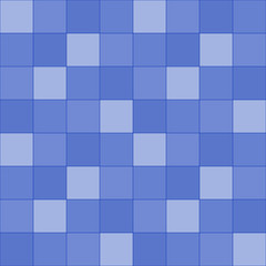 Gradient blue tiles pattern