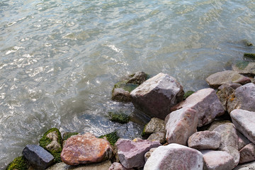 Obraz premium Lake Balaton waterside, Hungary