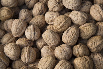 Walnuts on Market Stall