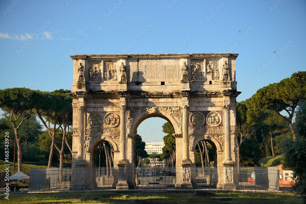 Canvas Prints Arch of Constantine