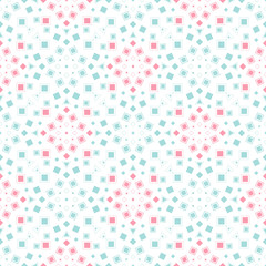 Abstract geometric seamless vector pattern