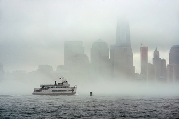 New York City fog