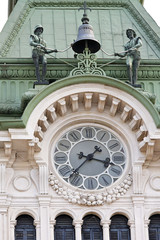 Clock with Bell in Trieste