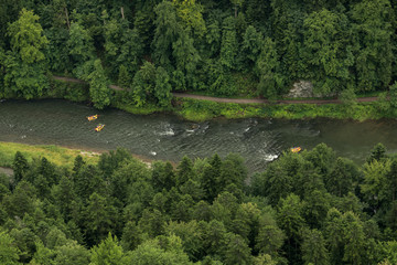 Sokolica Peak in Pieniny, Poland, Poland landscape, Pieniny mountains   © wip-studio