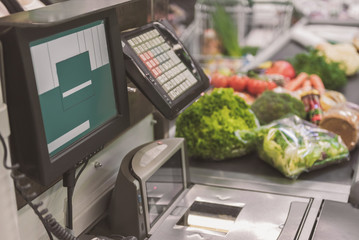 Special equipment for cashier work