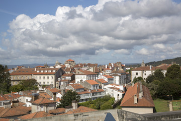 Fototapeta na wymiar View of City, Santiago de Compostela