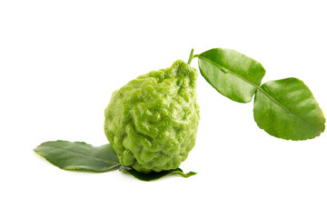 bergamot on the white background.