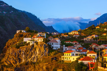 Fototapeta na wymiar Town Ribeira Brava - Madeira Portugal