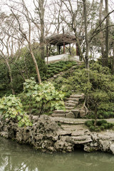 Fototapeta na wymiar Beautiful Chinese gardens