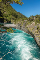 River near Volcano Osorno, Puerto Montt, Patagonia, Chile